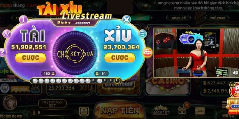 Tài xỉu livestream giải trí và kiếm thưởng khủng tại Vin777