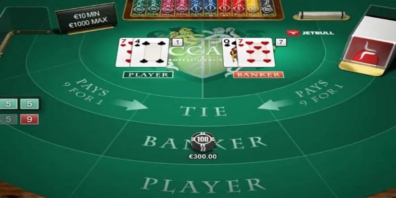 Cách chơi Baccarat trực tuyến